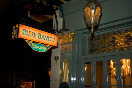 Blue Bayou at Disneyland Park