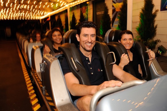 Some Fans Rode the Rock ‘n Roller Coaster with Mia Hamm Some Fans Rode the Rock ‘n Roller Coaster with Mia Hamm