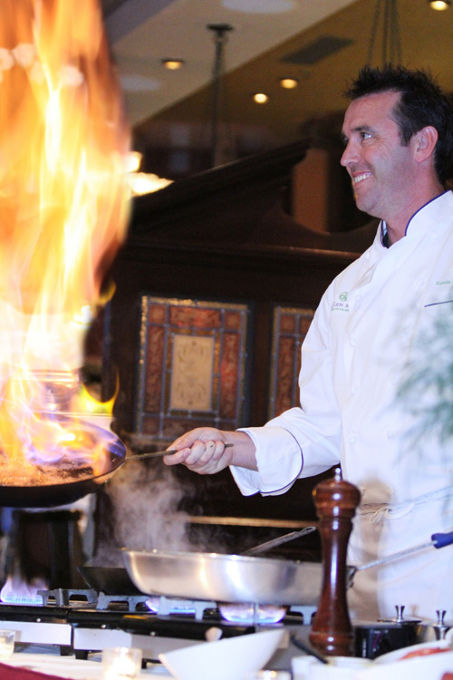 Chef Kevin Dundon at Raglan Road Irish Pub & Restaurant Chef Kevin Dundon at Raglan Road Irish Pub & Restaurant