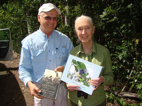 Crocodile Lake National Wildlife Refuge Manager Steve Klett and Dr. Jane Goodall Crocodile Lake National Wildlife Refuge Manager Steve Klett and Dr. Jane Goodall