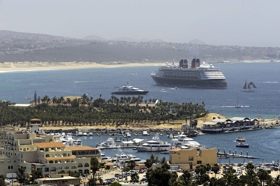 The Disney Wonder Visits Charming Cabo San Lucas During a Mexican Riviera Cruise. The Disney Wonder Visits Charming Cabo San Lucas During a Mexican Riviera Cruise.