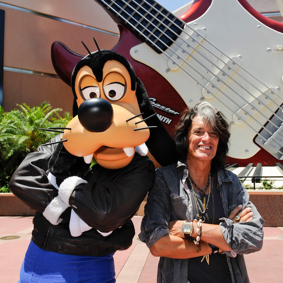 Aerosmith Guitarist Joe Perry Rocks with Goofy and Guests Aerosmith Guitarist Joe Perry Rocks with Goofy and Guests