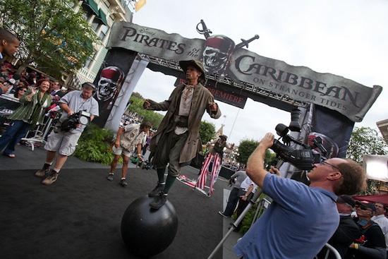 'Pirates of the Caribbean: On Stranger Tides' Premiere at Disneyland Resort