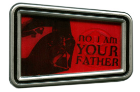 Darth Vader 'Star Wars' Quote Pin