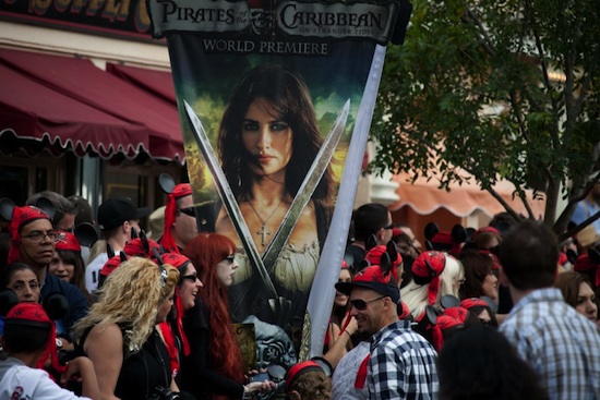 'Pirates of the Caribbean: On Stranger Tides' Premiere at Disneyland Resort