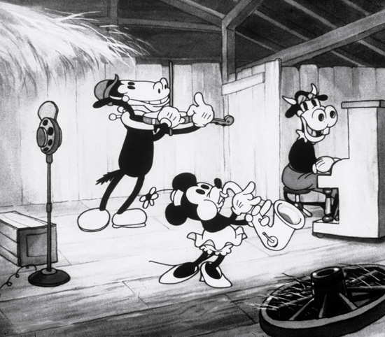Horace in the 1931 Short 'Barnyard Broadcast'