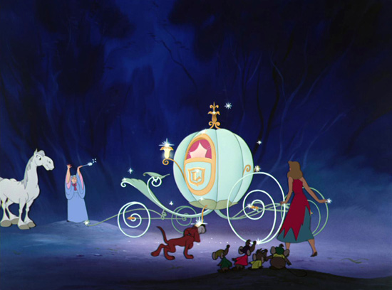 Horse Major in 'Cinderella'