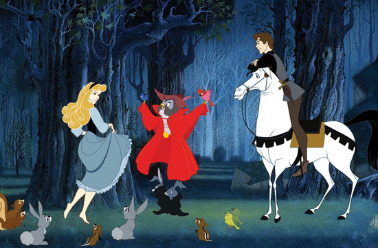 Prince Phillip's Trusty Steed Samson in 'Sleeping Beauty'