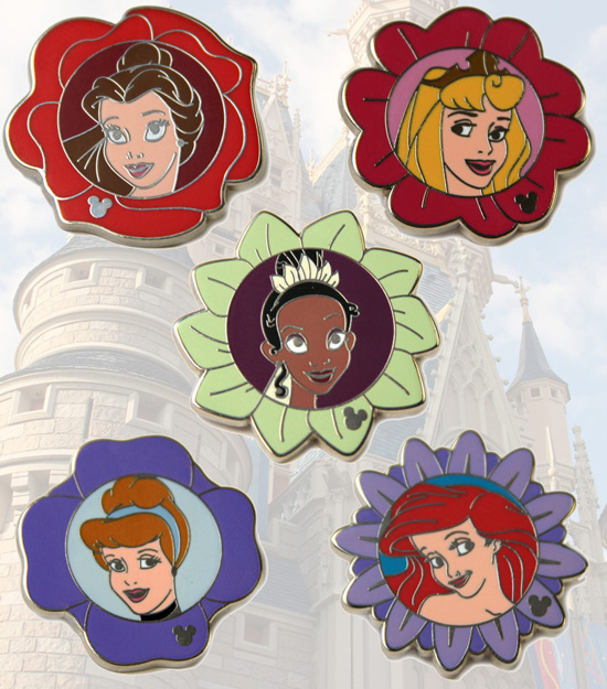 Hidden Mickey Princess Pins Coming to Disney Parks Hidden Mickey Princess Pins Coming to Disney Parks