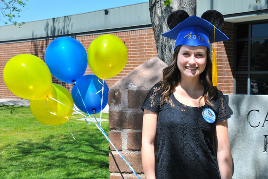 Jordyn Berk of Capistrano Valley High School and Recipient of Disneyland Resort Scholarship Jordyn Berk of Capistrano Valley High School and Recipient of Disneyland Resort Scholarship