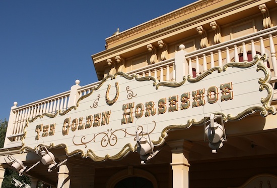 The Golden Horseshoe, Disneyland Park, 2011