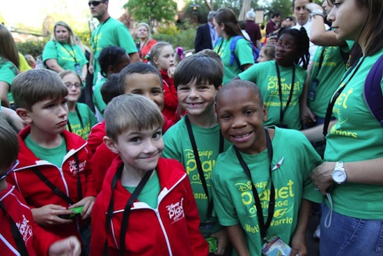 Disney's Planet Challenge Winners Celebrate at Disneyland Resort