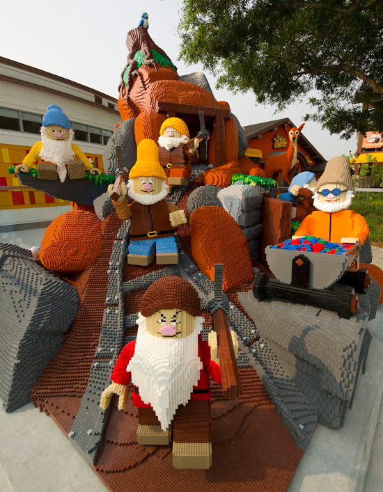 The Seven Dwarfs and Their Diamond Mine at Downtown Disney Marketplace