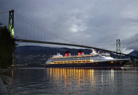 Disney Wonder Sets Sail for First-Ever Alaskan Voyage Today