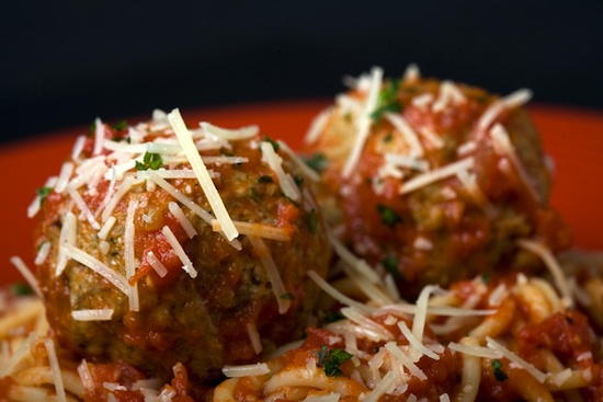 Classic Spaghetti and Meatballs Dish Classic Spaghetti and Meatballs Dish