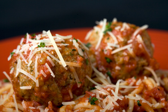 Classic Spaghetti and Meatballs from Boardwalk Pizza & Pasta at Disney California Adventure Park