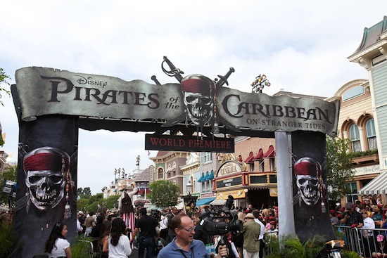 'Pirates of the Caribbean: On Stranger Tides' Premiere at Disneyland Resort