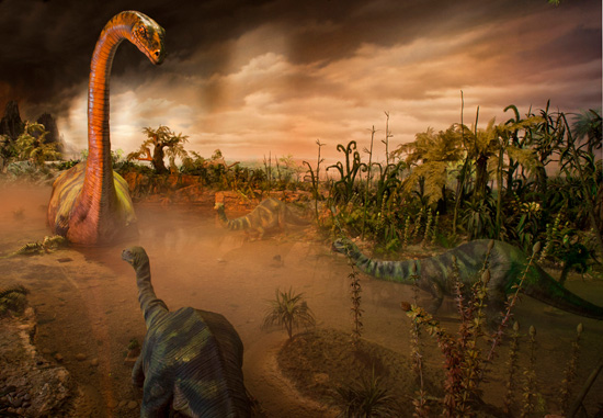 Primeval World Diorama at Disneyland Park