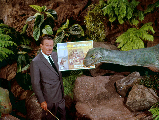 Primeval World Diorama at Disneyland Park