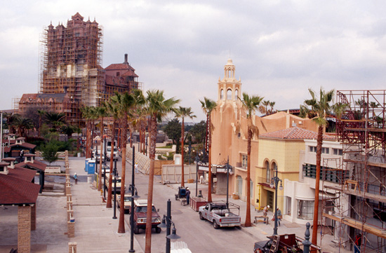 Sunset Boulevard Under Construction at Disney's Hollywood Studios Sunset Boulevard Under Construction at Disney's Hollywood Studios