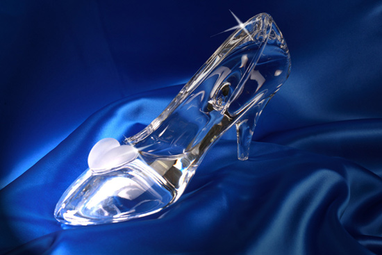 The Exclusive Life-Size Cinderella Glass Slipper The Exclusive Life-Size Cinderella Glass Slipper