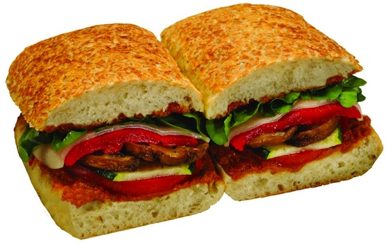 Grilled Vegetable Sandwich from Backlot Express at Walt Disney World Grilled Vegetable Sandwich from Backlot Express at Walt Disney World