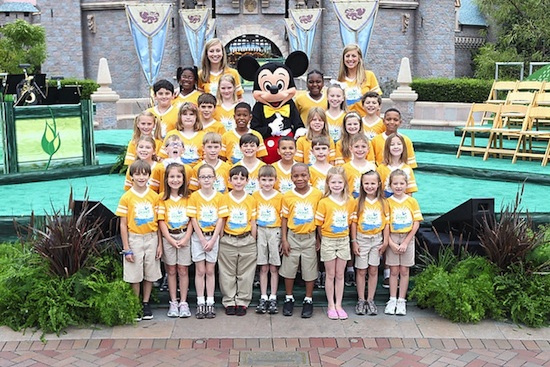 Disney's Planet Challenge Winners Celebrate at Disneyland Resort
