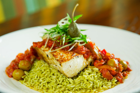 Mahi Mahi a la Veracruzana from San Angel Inn at Epcot's Mexico Pavilion Mahi Mahi a la Veracruzana from San Angel Inn at Epcot's Mexico Pavilion