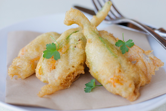 Zucchini Blossoms at Catal Restaurant