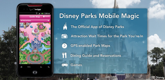 Disney Parks Mobile Magic App is Now Free