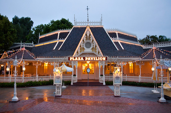 The Plaza Pavilion at Disneyland Park