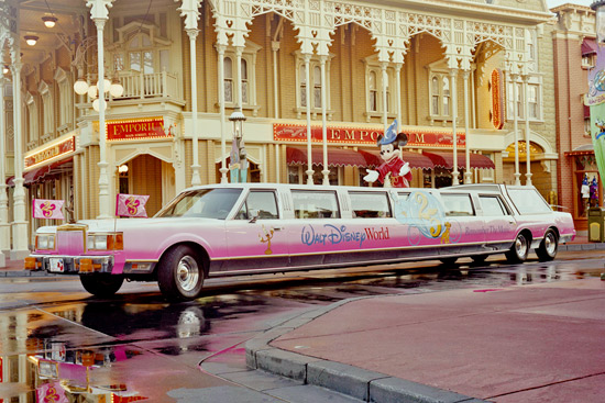 Mickey’s Super-Stretch LiMOUSEine Repainted for the Walt Disney World Resort 25th Anniversary