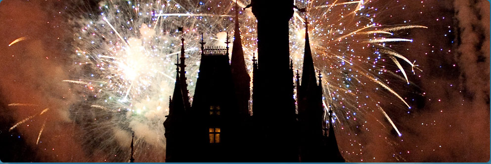Cinderella Castle Fireworks Show