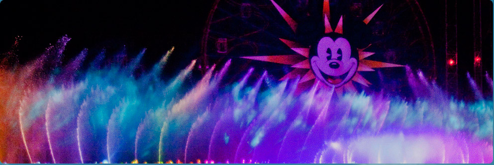 'World of Color' at Disney California Adventure Park