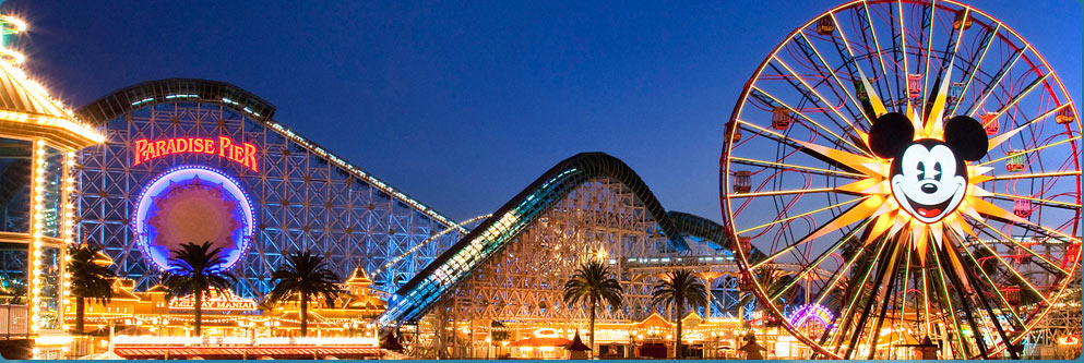 Paradise Pier at Disney California Adventure Park