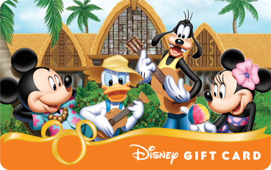 'Mickey & Friends Aloha' Disney Gift Card Available at Aulani