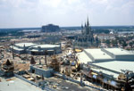 Construction of Magic Kingdom Park and Disney’s Contemporary Resort