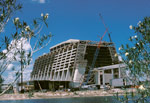 Construction of Disney’s Contemporary Resort