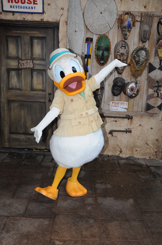 Donald's Dining Safari at Disney's Animal Kingdom Theme Park