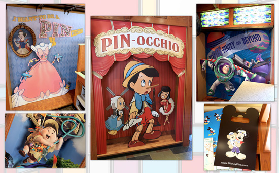 Playful New Visuals Installed at Disney's Pin Traders in Downtown Disney Marketplace at Walt Disney World Resort
