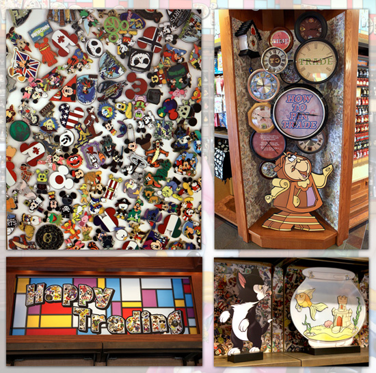 Playful New Visuals Installed at Disney's Pin Traders in Downtown Disney Marketplace at Walt Disney World Resort