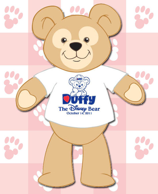 Details on Duffy the Disney Bear T-Shirt for October 14 at Disney California Adventure Park