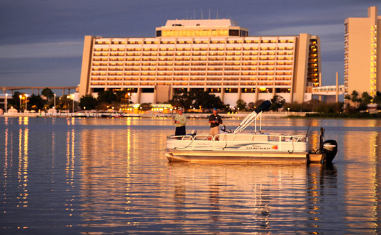 Fishing at Walt Disney World Resort's Bay Lake