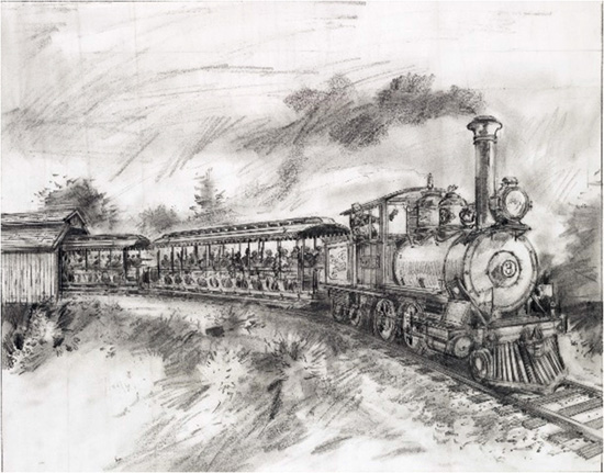 All Aboard for A Grand Circle Tour of the Trains of Disney