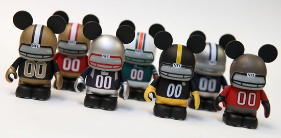 NFL-Themed Disney Vinylmation Figures NFL-Themed Disney Vinylmation Figures