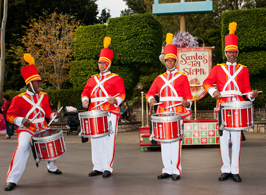 Have You Seen Toy Soldiers Drumming Up Cheer at Disneyland Park?