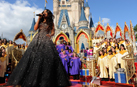 Jennifer Hudson Performs a Holiday Medley at Magic Kingdom Park