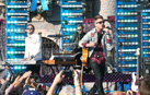 The band OneRepublic performs their song, 'Good Life.'