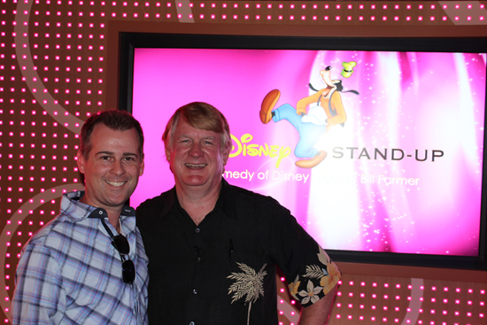 Ryan March with Disney Legend Bill Farmer, the Voice of ‘Goofy’