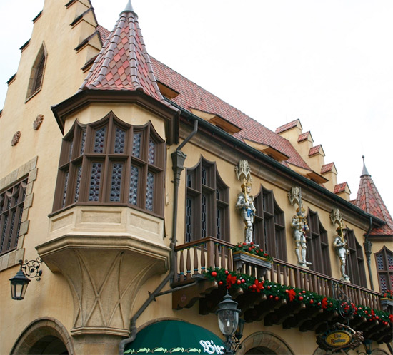 Das Kaufhaus at the Germany Pavilion in Epcot Das Kaufhaus at the Germany Pavilion in Epcot